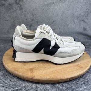New Balance 327 RG3 Shoes Womens Size 7 White Suede Running Sneakers WS327FE